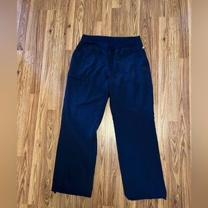 Cherokee Infinity Navy Blue Scrub Pants, Size L